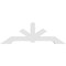 Ekena Millwork Vanguard Architectural Grade PVC Gable Bracket, 60"W x 20"H x 2"D x 4"F, 8/12 Pitch GBP060X20X0204VAN00 - alternate 3
